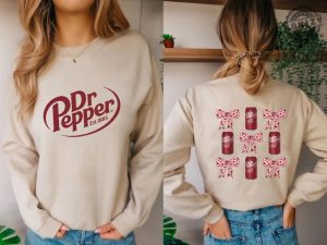 Two Sided Dr Pepper Shirt Dr Pepper Sweater Dr Pepper Gifts Dr Pepper Hoodies Soda Lover Valentines Day Gift Diet Coke Wife Gift honizy 5