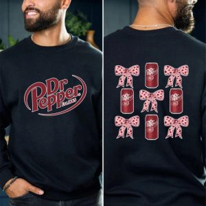 Two Sided Dr Pepper Shirt Dr Pepper Sweater Dr Pepper Gifts Dr Pepper Hoodies Soda Lover Valentines Day Gift Diet Coke Wife Gift honizy 6