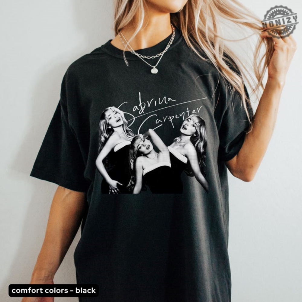 Sabrina Vintage Halftone Tee Carpenter Espresso Sweatshirt Short And Sweet Tour Hoodie Sabrina Merch