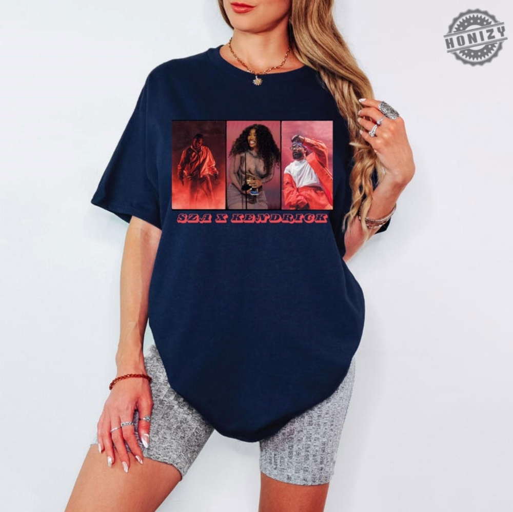 Kenrick Lamar  Sza Shirt Concert Tshirt Kendrick Lamar Hoodie Sza Tour Sweatshirt Hip Hop Shirt Gnx Shirt Kendrick Lamar Lover Tee