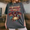 Houses And Humans Dd Shirt Funny Dungeons And Dragons Gift Tee Png For Men And Women Hoodie Vintage Retro 90S Joke D And D Hoodie honizy 2