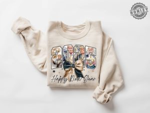 Coquette Happy New Year Trump Shirt New Year New America Trump 2025 Sweatshirt Hoodie Trump New Year Tshirt honizy 5