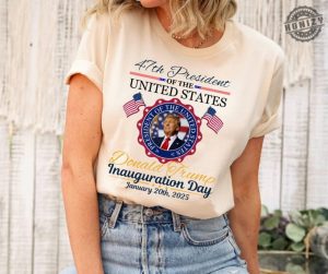 Donald Trump Inauguration Day 2025 Shirt 47Th Us President Inauguration Sweatshirt Trump Vance 2025 Inauguration Hoodie Memorabilia 2025 Tshirt honizy 3