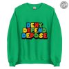 Deny Defend Depose Bold Statement Tee Colorful Protest Sweater Mario Font Hoodie Activist Graphic Sweater For Unisex Casual Wear honizy 3