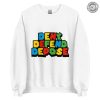 Deny Defend Depose Bold Statement Tee Colorful Protest Sweater Mario Font Hoodie Activist Graphic Sweater For Unisex Casual Wear honizy 4