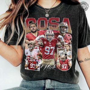 Nick Bosa Shirt Football American Vintage Tee Football 90S Bootleg Inspired Gift Fan Unisex Shirt Hoodie Sweatshirt honizy 5