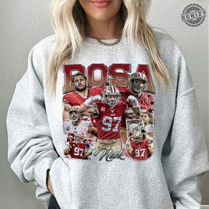 Nick Bosa Shirt Football American Vintage Tee Football 90S Bootleg Inspired Gift Fan Unisex Shirt Hoodie Sweatshirt honizy 6