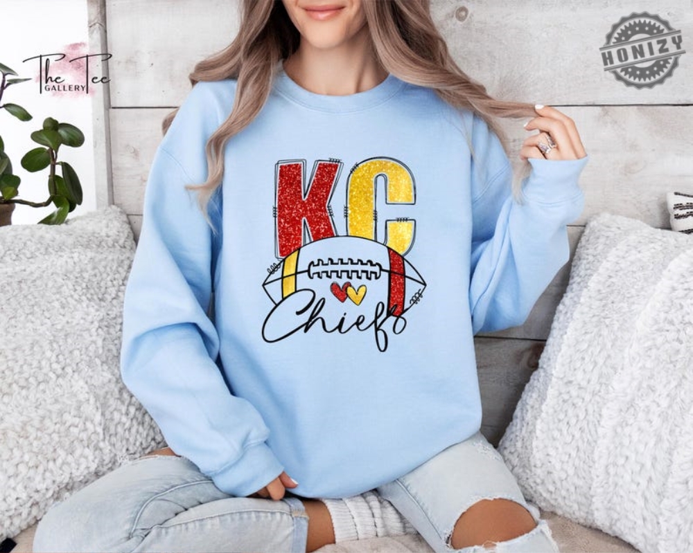 Kansas City Shirt Trendy Kansas City Fan Tshirt Football Kansas City Hoodie Game Day Sweater Chiefs Gift