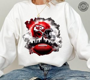 Smoke Kc Chiefs Kansas City Football Sweatshirt Kansas City Fan Tshirt Gift For Kansas City Fan Hoodie Kansas City Chiefs Retro Style Shirt honizy 3