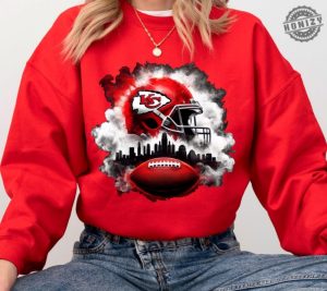 Smoke Kc Chiefs Kansas City Football Sweatshirt Kansas City Fan Tshirt Gift For Kansas City Fan Hoodie Kansas City Chiefs Retro Style Shirt honizy 4