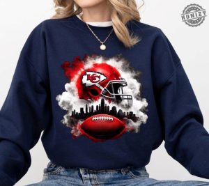 Smoke Kc Chiefs Kansas City Football Sweatshirt Kansas City Fan Tshirt Gift For Kansas City Fan Hoodie Kansas City Chiefs Retro Style Shirt honizy 6