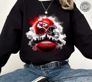 Smoke Kc Chiefs Kansas City Football Sweatshirt Kansas City Fan Tshirt Gift For Kansas City Fan Hoodie Kansas City Chiefs Retro Style Shirt honizy 7