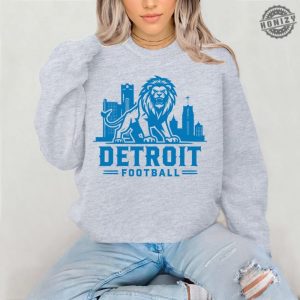 Detroit Football Shirt Vintage Detroit Lions Crewneck Sweatshirt Lions Gear Hoodie Detroit Game Day Sweatshirt Detroit Lions Tshirt honizy 3