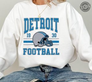 Detroit Football Shirt Vintage Detroit Lions Hoodie Detroit Game Day Apparel Trendy Detroit Football Fan Gift Lions Football Tshirt honizy 4