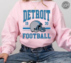 Detroit Football Shirt Vintage Detroit Lions Hoodie Detroit Game Day Apparel Trendy Detroit Football Fan Gift Lions Football Tshirt honizy 7