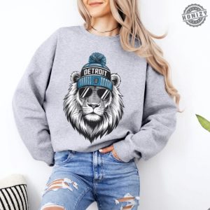 Detroit Football Crewneck Sweatshirt Vintage Sports Fan Apparel Trendy Game Day Hoodie Unisex Detroit Tshirt Detroit Football Fan Gift honizy 5