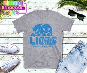 Sonic Knuckles Lions Tshirt Detroit Fan Sweatshirt Custom Sports Apparel honizy 2