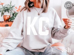 Kansas City Football Shirt Textured Kc Sweatshirt Vintage Look Kc Football Tshirt Gameday Shirt Kc Hoodie Classy Chiefs Football Gift For Chiefs honizy 6