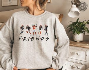 Cincinnati Bengals Friends Sweatshirt Bengals Hoodie Cincinnati Gear Sweatshirt Joe Burrow Jamarr Chase Tshirt Bengals Fan Gift For Football Fan honizy 3