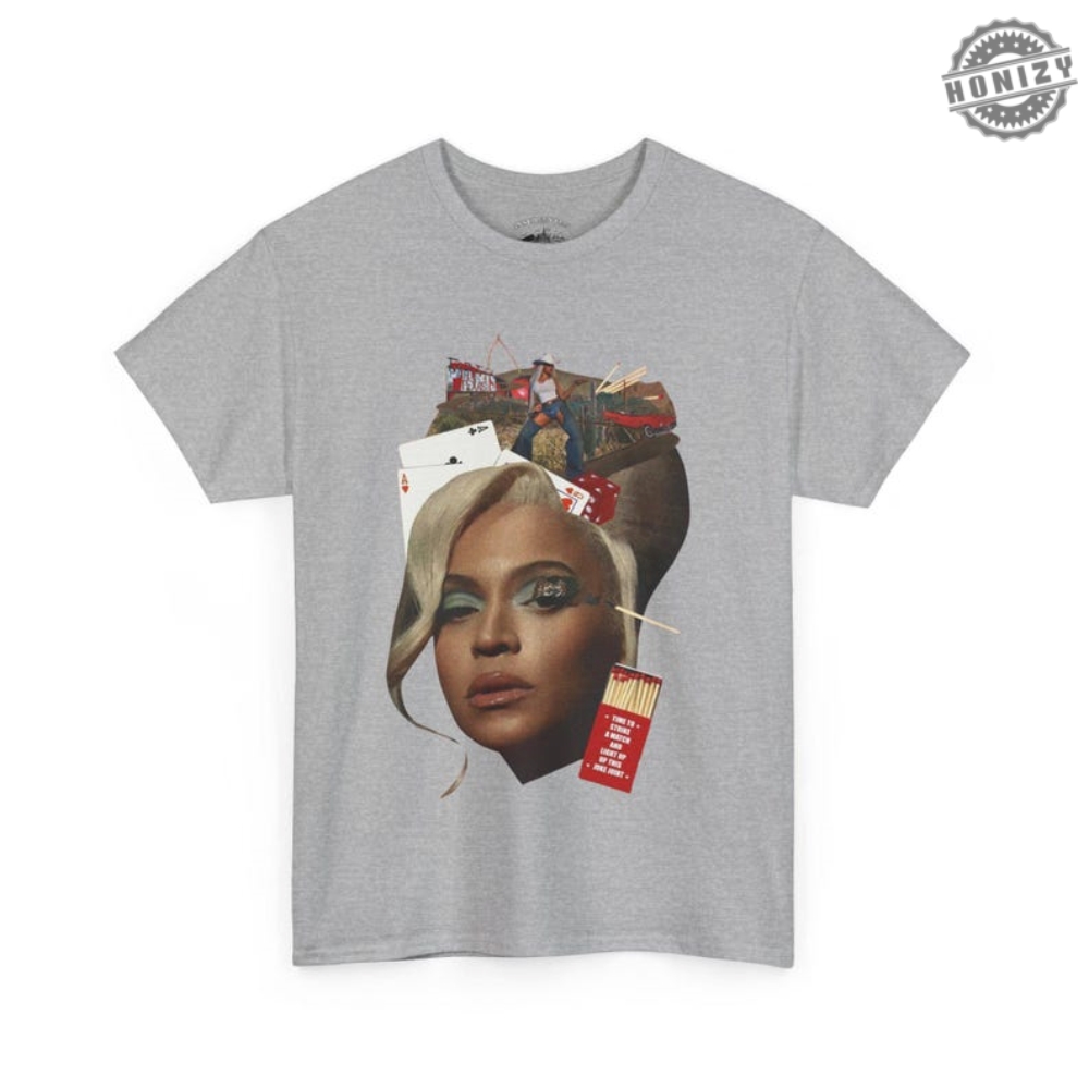 Beyonce Cowboy Carter Unisex Shirt Trendy Graphic Tee Streetwear Style Hoodie Unique Fashion Sweatshirt Perfect Gift For Art Lovers