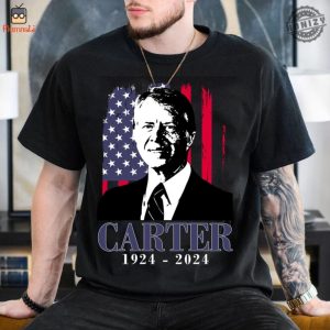 Rip Jimmy Carter Shirt Jimmy Carter 19242024 Sweatshirt Jimmy Carter 39Th President Tshirt In Loving Memory Hoodie Rip President Jimmy Carter Gift honizy 2