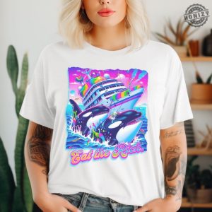 Eat The Rich Shirt Whale Tshirt 90S Orca Funny Whale Yacht Sweatshirt Eat The Rich Whale Hoodie 90S Animal Retro Shirt honizy 3