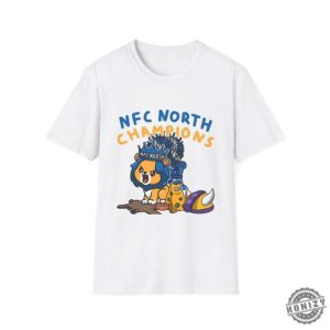 Detroit Lions Football Tshirt Nfc North Champions Gift Game Day Fans Hoodie Go Lions Sweatshirt honizy 3