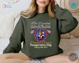 Donald Trump Inauguration Day 2025 Shirt 47Th Us President Inauguration Sweatshirt Make America Great Again Hoodie Trump January 20Th Tshirt honizy 5