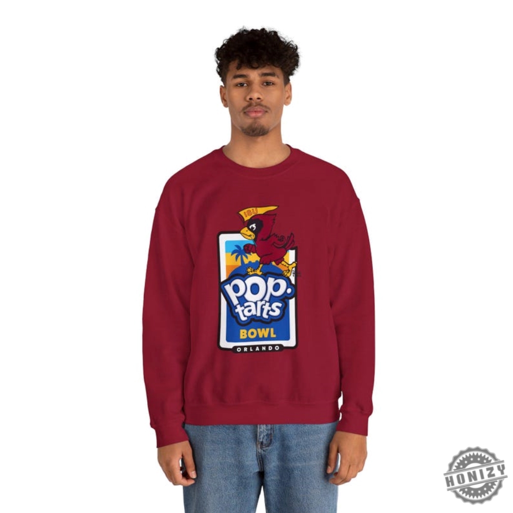 Poptart Bowl College Football Unisex Shirt Gameday Apparel Tailgating Gear Hoodie Sports Fan Gift Iowa State Champions Tshirt