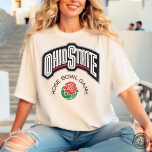 Vintage Ohio State Rose Bowl Champions Shirt Ohio State Football Crewneck Sweatshirt Sunday Game Day Tshirt Ohio State Football Fan Tee honizy 3