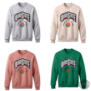 Vintage Ohio State Rose Bowl Champions Shirt Ohio State Football Crewneck Sweatshirt Sunday Game Day Tshirt Ohio State Football Fan Tee honizy 4