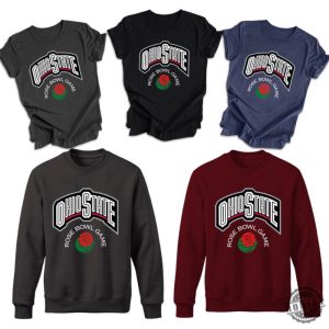 Vintage Ohio State Rose Bowl Champions Shirt Ohio State Football Crewneck Sweatshirt Sunday Game Day Tshirt Ohio State Football Fan Tee honizy 6