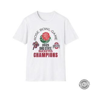 Ohio State University 2025 Rose Bowl Champions Shirt Osu Buckeyes Champs Hoodie College Football Souvenir Sweatshirt Cfb Game Day Merch Championship Tshirt honizy 9