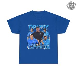 Daddy Dan Campbell Lions Head Coach Bootleg Tee Detroit Football Fans Detroit Lions Gift honizy 2