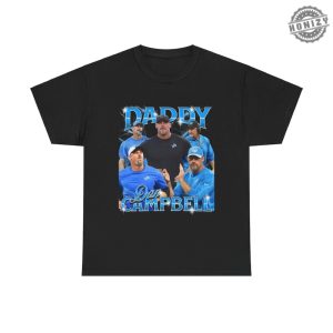 Daddy Dan Campbell Lions Head Coach Bootleg Tee Detroit Football Fans Detroit Lions Gift honizy 6