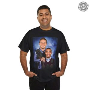 Jared Goff Amon Ra St. Brown Step Brothers Tee Detroit Lions honizy 4