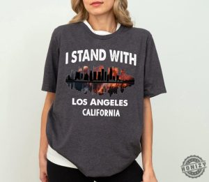 I Stand With Los Angeles California Shirt honizy 5