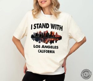 I Stand With Los Angeles California Shirt honizy 7