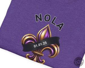 Nola Strong New Orleans Mardi Gras Tee Shirt honizy 4