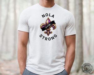 Nola Strong New Orleans Mardi Gras Tee Shirt honizy 6