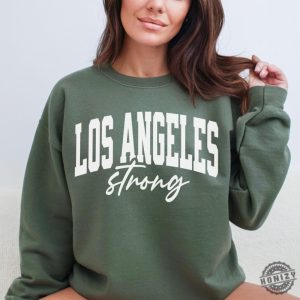 Los Angeles Strong La Unisex Shirt honizy 2