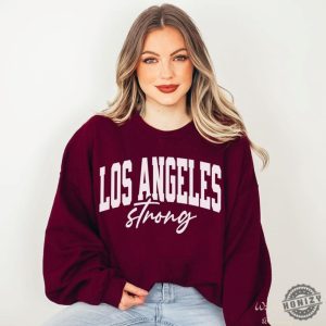 Los Angeles Strong La Unisex Shirt honizy 3