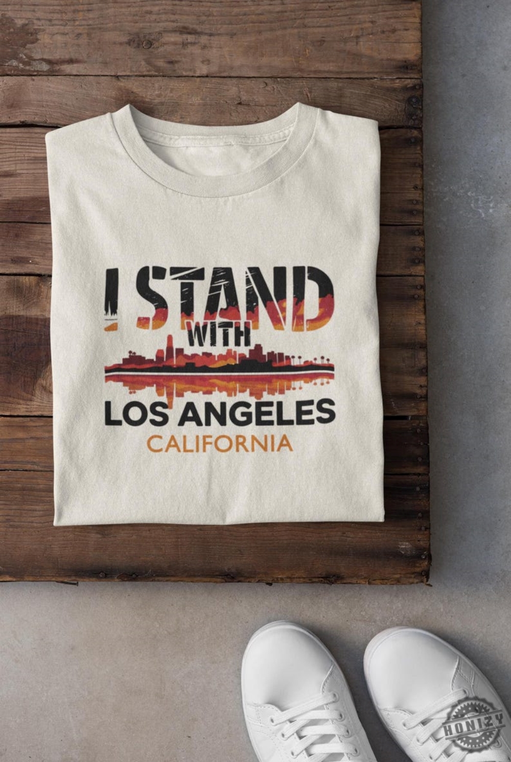 I Stand With Los Angeles California Tshirt