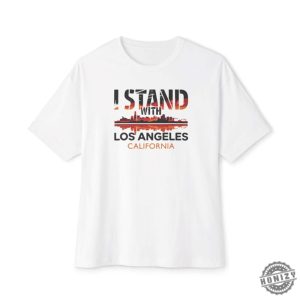 I Stand With Los Angeles California Tshirt honizy 2