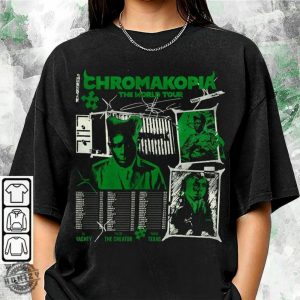 Tyler The Creator Chromakopia Grungge Rapper Diy Retro Alternative Music Shirt honizy 1