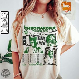 Tyler The Creator Chromakopia Grungge Rapper Diy Retro Alternative Music Shirt honizy 3