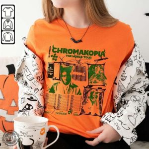 Tyler The Creator Chromakopia Grungge Rapper Diy Retro Alternative Music Shirt honizy 5