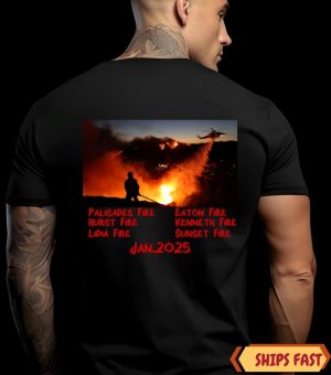 Los Angeles Strong Forest Fire Awareness 2 Side Shirt honizy 2