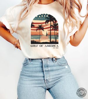 Gulf Of America Patriotic Vintage Tshirt honizy 5