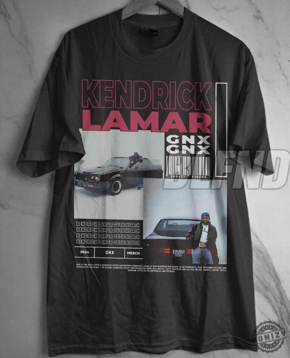 Kendrick Lamar Gnx Album Shirt